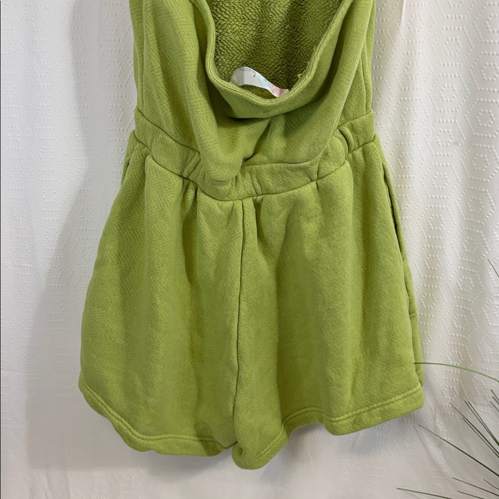 Free People Oliver Romper in Celery Juice Colorway 45396 - Picture 11 of 12